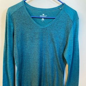 Merino wool base layer top